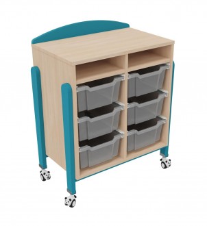 Meuble bas 6 bacs  k’briol